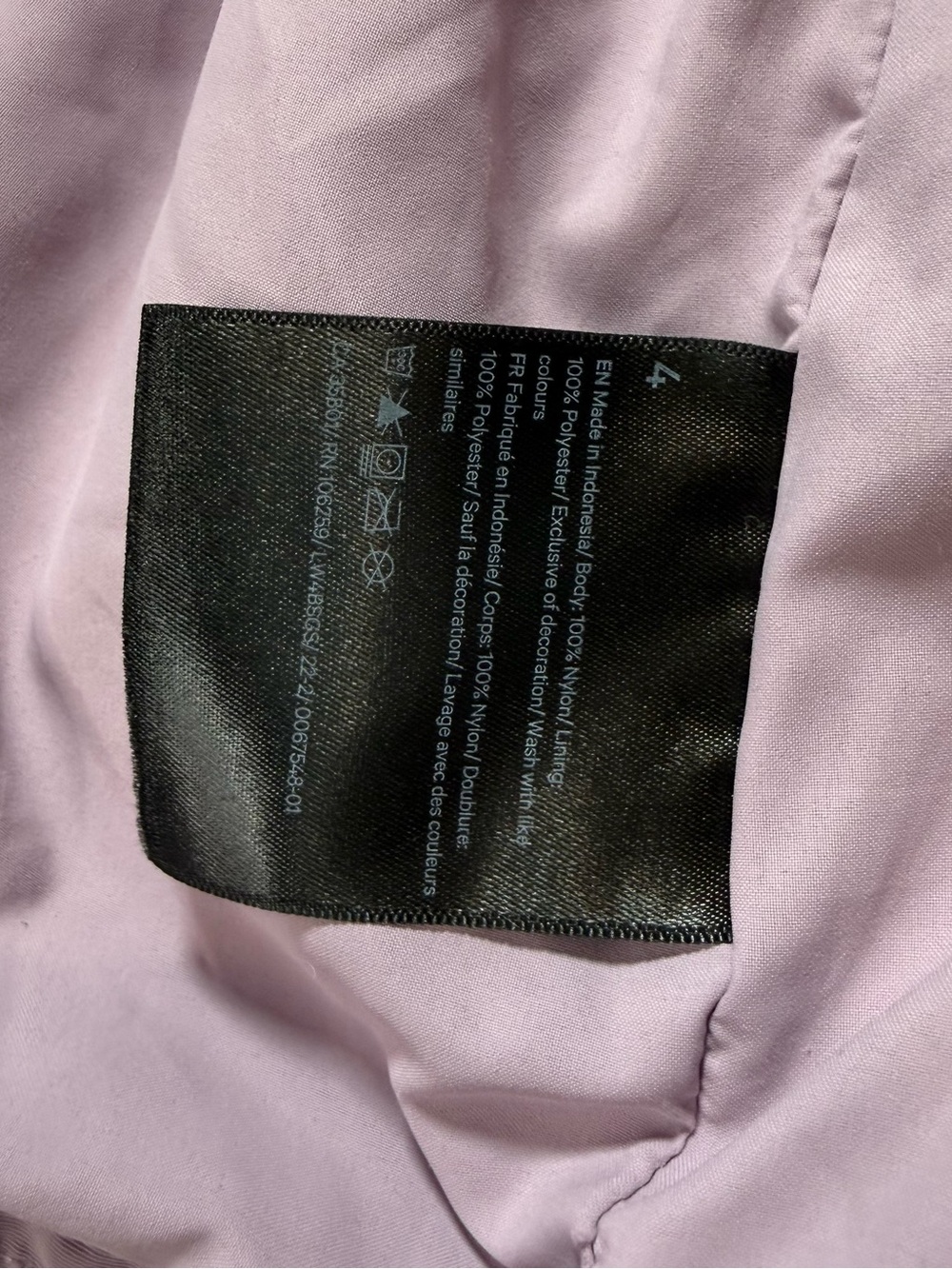 lululemon athletica Lavender Hooded Windbreaker Jacket - Picture 8 of 9
